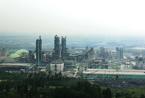 Lafarge cement NO. 3 kiln tail/kiln head bag replacement project in Dujiangyan